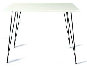 Hanah Home Table White Sandalf Square - Fényes fehér