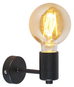 Ipari fali lámpa fekete - Facil 1