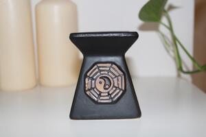 Aromalámpa Jin Jang Fekete II