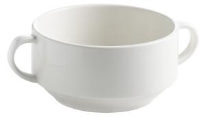 Basic fehér porcelán leveses tálka - Maxwell & Williams