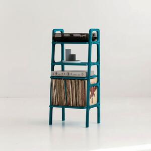 Hanah Home Record Player Stand Blue CPT4846-50