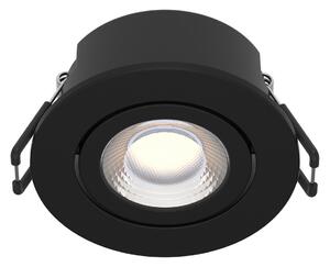 Spotlámpa Arcchio, Eliar, dimmable, Fekete, Nappali, Alumínium, Modern