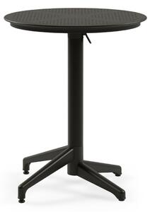 Hanah Home Összecsukható asztal Black Moon Ø60 V2 F - Fekete