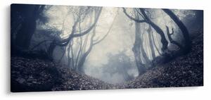 Kép - Erdő a ködben (120x50 cm)