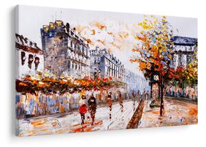 Kép - Városi élet (90x60 cm)