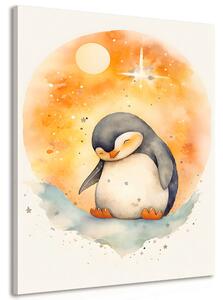 Kép álmodozó pingvin