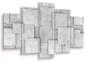 Kép - Betoncsempék absztrakciója (150x105 cm)