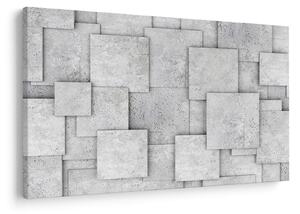 Kép - Betoncsempék absztrakciója (90x60 cm)