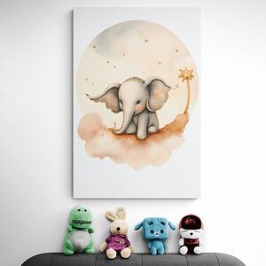 Kép álmodozó elefánt