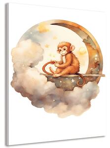 Kép álmodozó majom