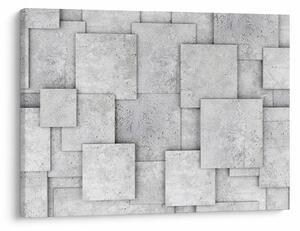 Kép - Betoncsempék absztrakciója (70x50 cm)