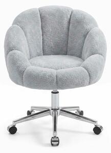 Atelier Del Sofa füles szék szürke Papatya Metal - szürke