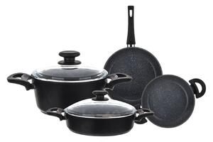 Hermia Edénykészlet (6 részes) Fekete 55SET015266