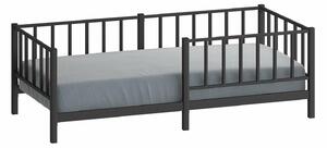 Hanah Home Baby Bedstead Black Montessori - Black 90x190