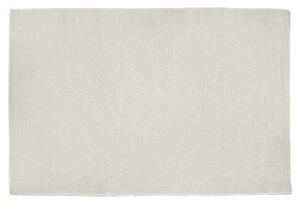 Fehér gyapjúszőnyeg 140 x 200 cm ERZIN