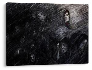 Kép - Szomorúság és lemondás (70x50 cm)