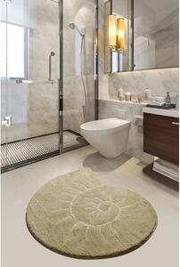 Bézs fürdőszobai kilépő 90x90 cm Helix – Foutastic