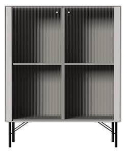Világosszürke tálalószekrény 91x111 cm Edge by Hammel – Hammel Furniture