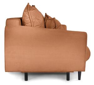 Barna kinyitható kanapé 215 cm Bjork – Bonami Selection