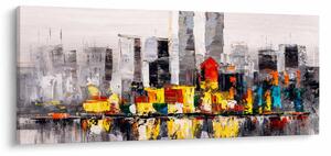 Kép - A nagyváros festménye (120x50 cm)