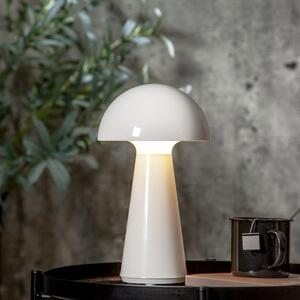 Fehér LED szabályozható asztali lámpa (magasság 28 cm) Mushroom – Star Trading