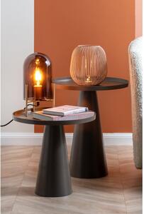 Bell barna üveg asztali lámpa, magasság 30 cm - Leitmotiv