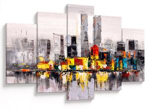 Kép - A nagyváros festménye (150x105 cm)
