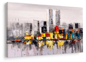 Kép - A nagyváros festménye (90x60 cm)