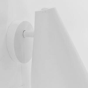 Lisboa fehér falilámpa, magasság 16 cm - SULION
