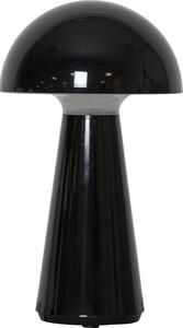 Fekete LED szabályozható asztali lámpa (magasság 28 cm) Mushroom – Star Trading