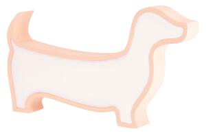 Rózsaszín gyerek éjjelilámpa Dog – Candellux Lighting