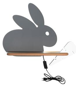 Szürke gyerek lámpa Rabbit – Candellux Lighting