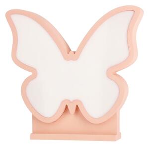 Rózsaszín gyerek éjjelilámpa Butterfly – Candellux Lighting