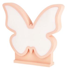 Rózsaszín gyerek éjjelilámpa Butterfly – Candellux Lighting