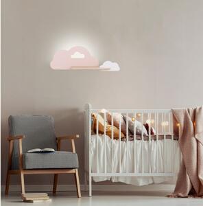 Rózsaszín gyerek lámpa Cloud – Candellux Lighting