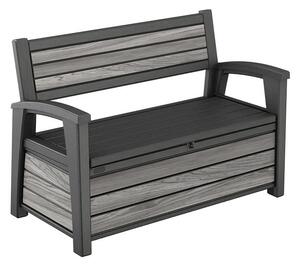 Decocoat műanyag kerti pad/tároló 227 L