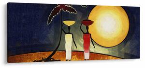 Egy ősi festmény képe (120x50 cm)