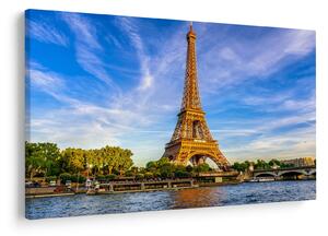 Kép - Eiffel-torony (90x60 cm)