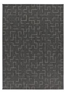 Sötétszürke kültéri szőnyeg 77x150 cm Breeze – Universal