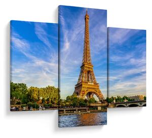 Kép - Eiffel-torony (90x60 cm)