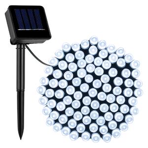 Linder Exclusiv Napelemes fényfüzér 150 LED Hideg fehér