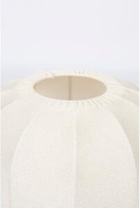 Fehér asztali lámpa textil búrával (magasság 42 cm) – White Label