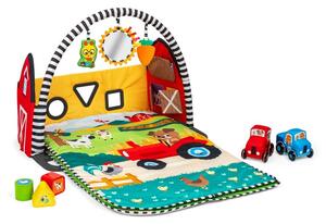 BABY EINSTEIN Játszószőnyeg 3D farmmal Busy Barnyard™ 0hó+
