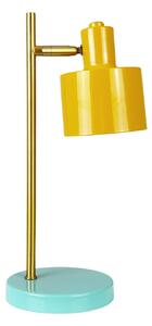 Asztali lámpa Dyberg Larsen, Ocean Mini, dimmable, Sárga, Nappali, Fém, Skandináv