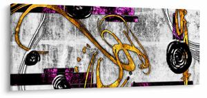 Az absztrakció képe (120x50 cm)