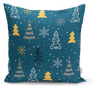 Karácsonyi mintás textil párnahuzat 43x43 cm – Mila Home
