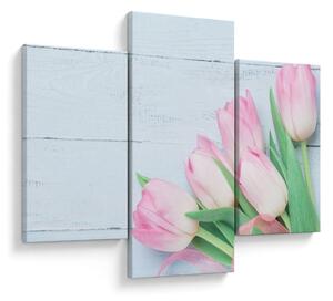 Kép - tulipán csokor (90x60 cm)
