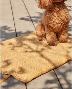 Mustársárga pamut takaró kutyáknak 50x70 cm Trufa – Kave Home