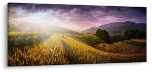 Tájkép (120x50 cm)