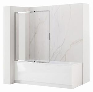 Kádparaván tolóajtós REA Dario Chrome 80